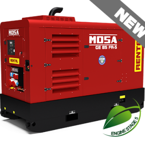 Gruppo elettrogeno MOSA GE 85 FR-5